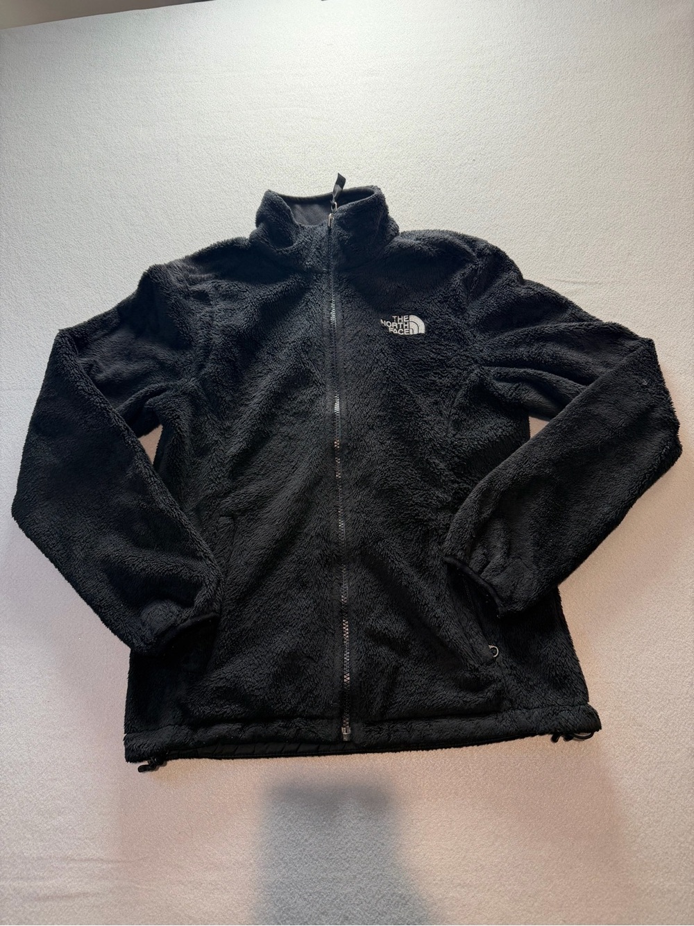 The North Face Women’s XS Black Osito Fleece Jacket Full Zip High Pile Soft